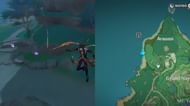 Amethyst Lumps location on Genshin Impact map